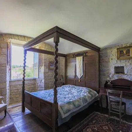 Logis Seigneurial, Chateau Proche Rocamadour 펜션 Saint-Sozy